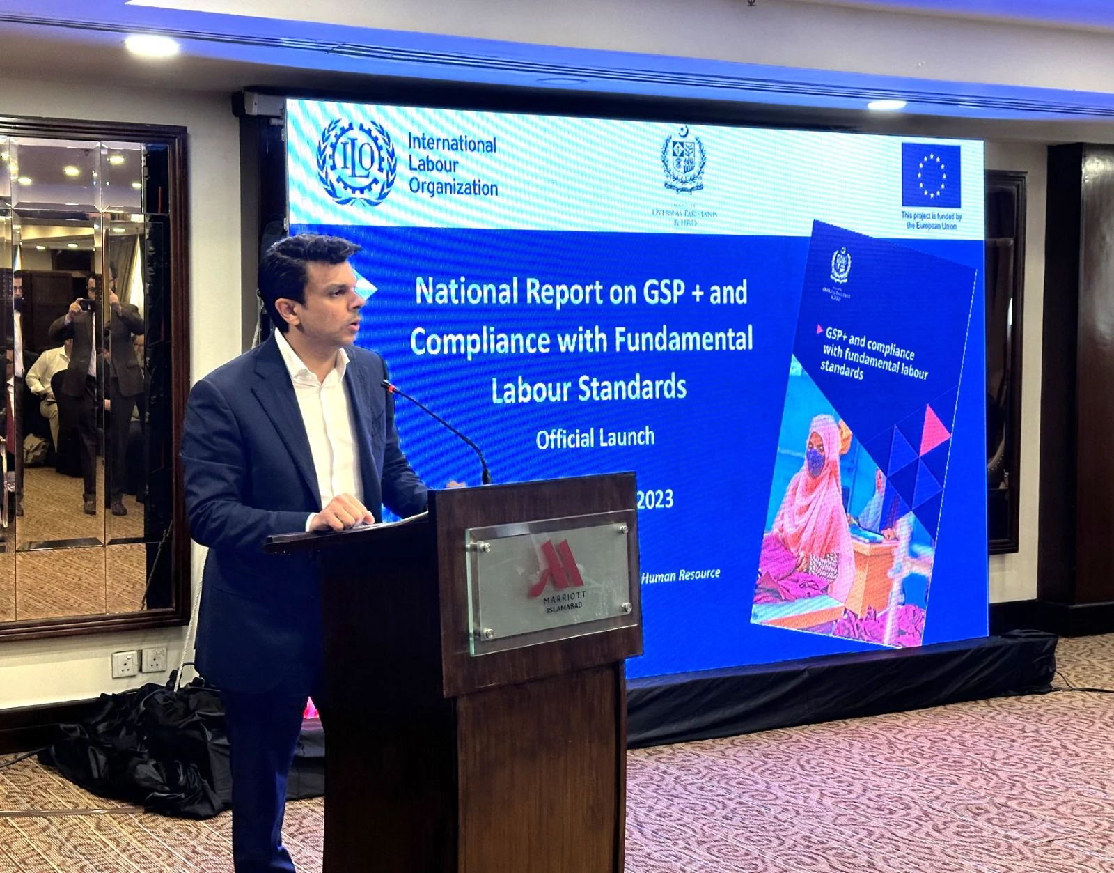 SAPM Jawad says Pakistan resolute to compliance with fundamental labour standards