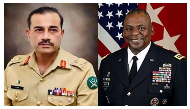Army Chief, US defence secretary discuss security issues