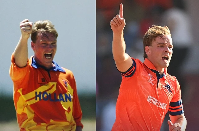 Like father like son at Cricket World Cup