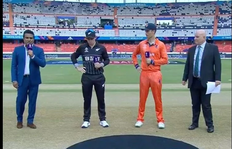 Netherlands win toss and field against New Zealand at World Cup