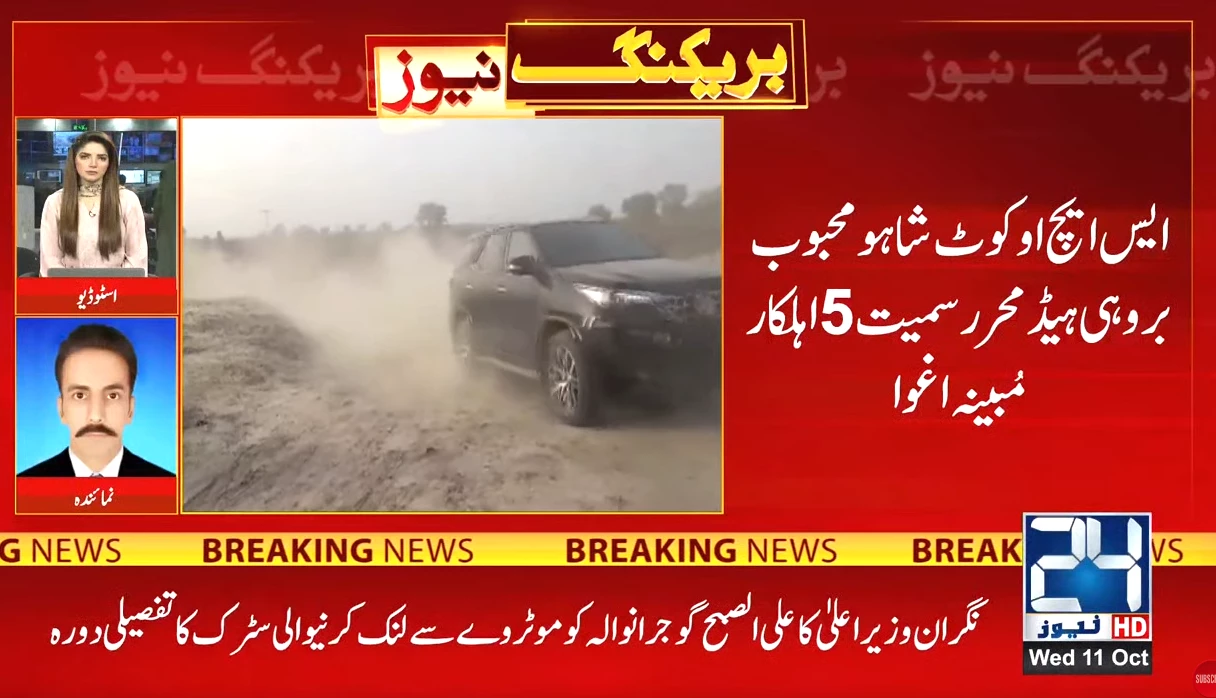 Dacoits attack police station, kidnap five cops in Shikarpur