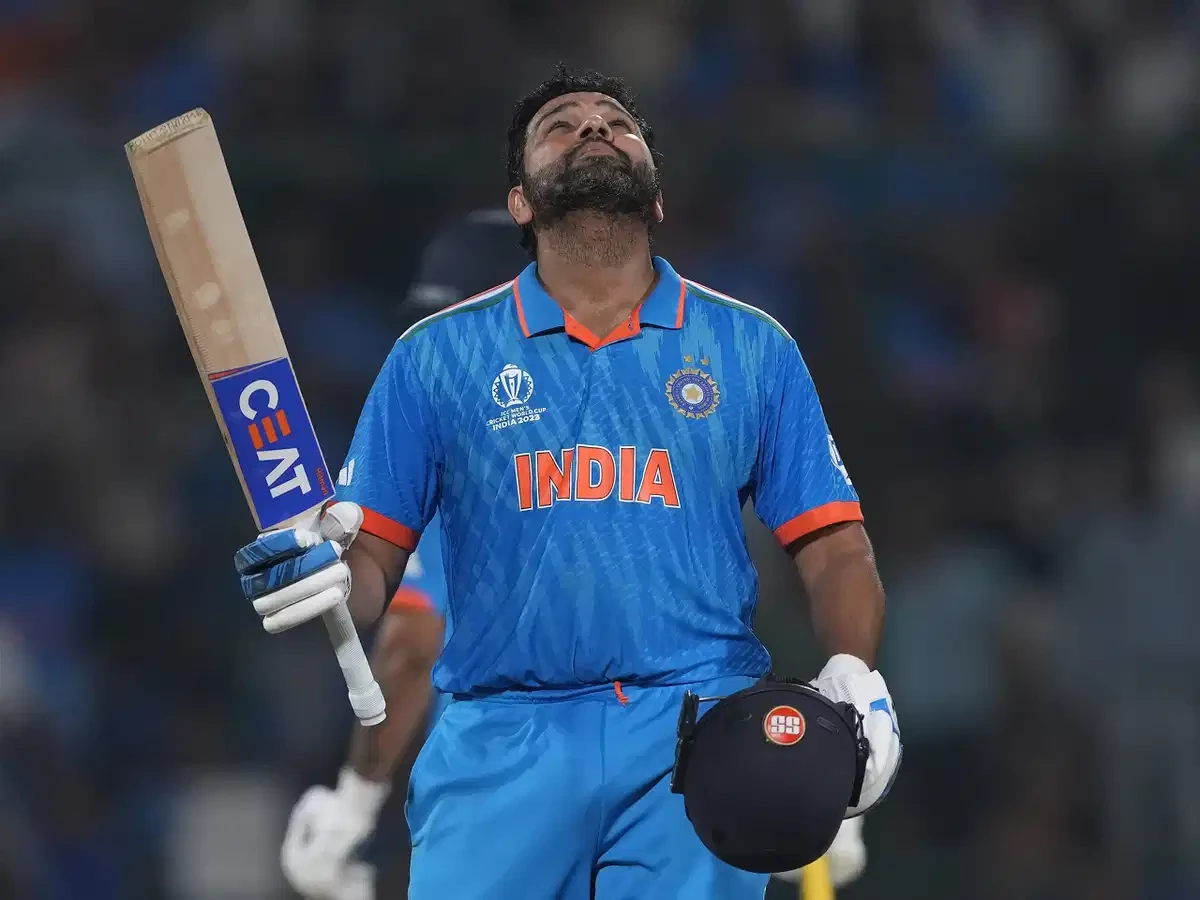 Rohit Sharma hits record World Cup century as India crush Afghanistan