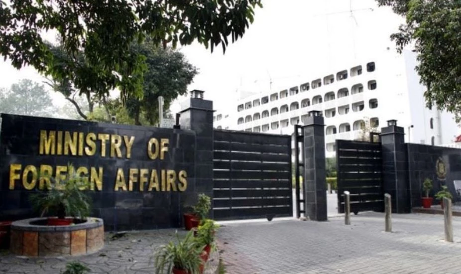 Fire breaks out at Foreign Ministry