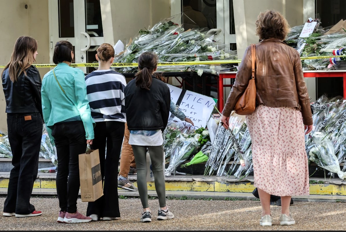 France on top alert after teacher's killing