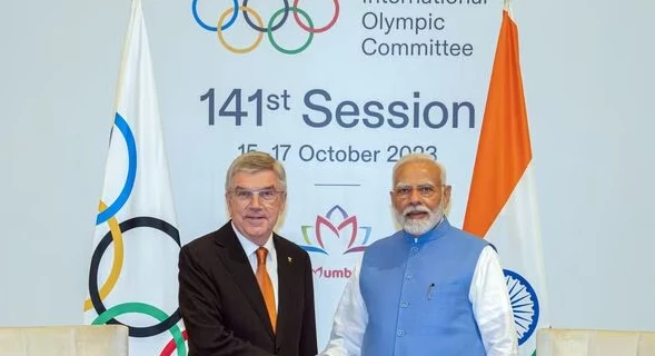 India PM Modi confirms 2036 Olympics bid