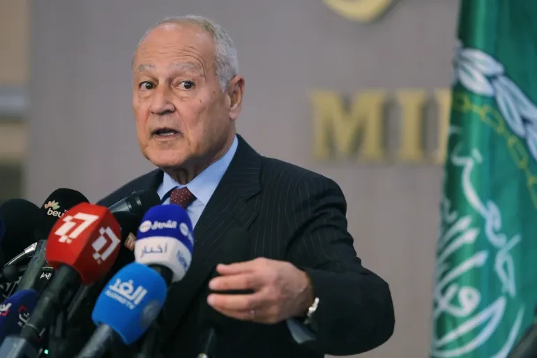 Arab League chief demands end to Gaza military operations