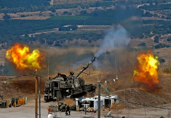 Exchange of fire on Israel-Lebanon border amid Gaza war