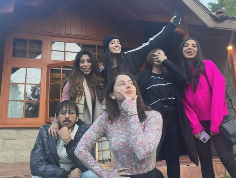 Hania’s joyful shenanigans in Nathia Gali