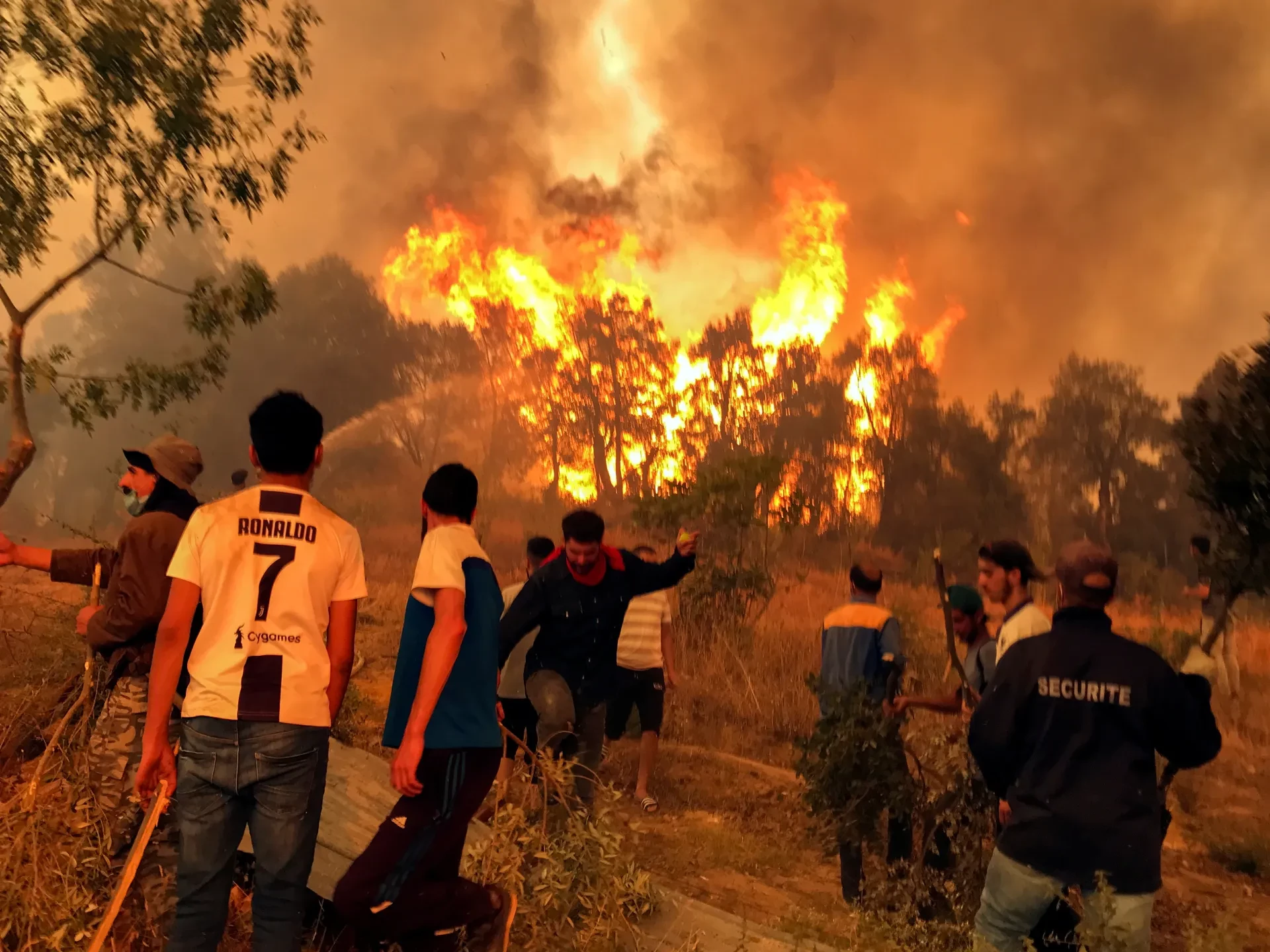 Death sentences for 38 over Algeria fires volunteer lynching