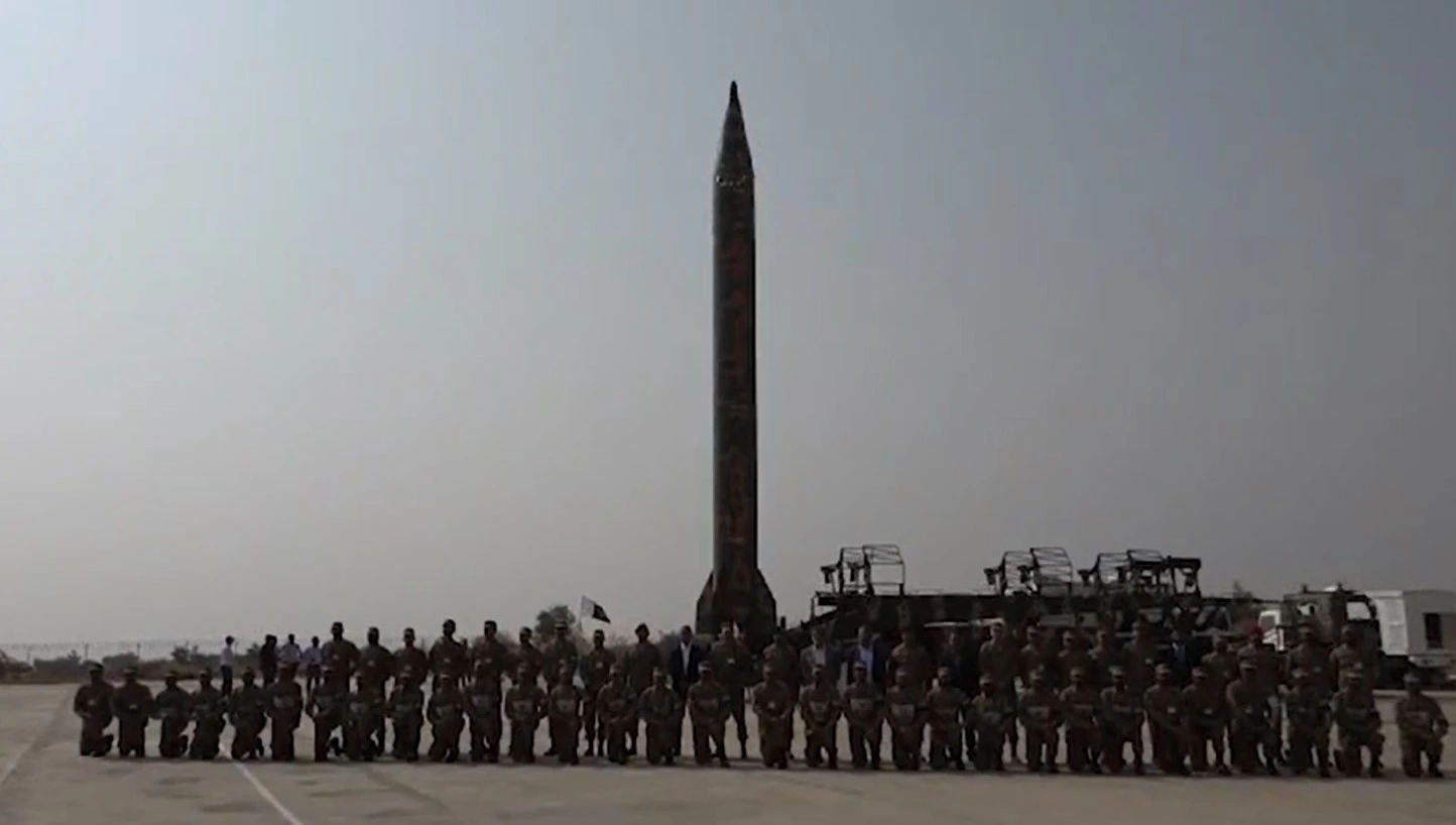 Pakistan test-launches Ghauri Missile Weapon System