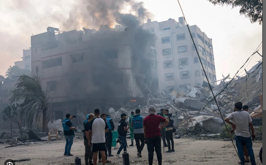 Journalists on the ground share the pain of Gaza