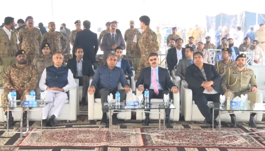 Caretaker PM, Punjab CM visit different development projects in Lahore