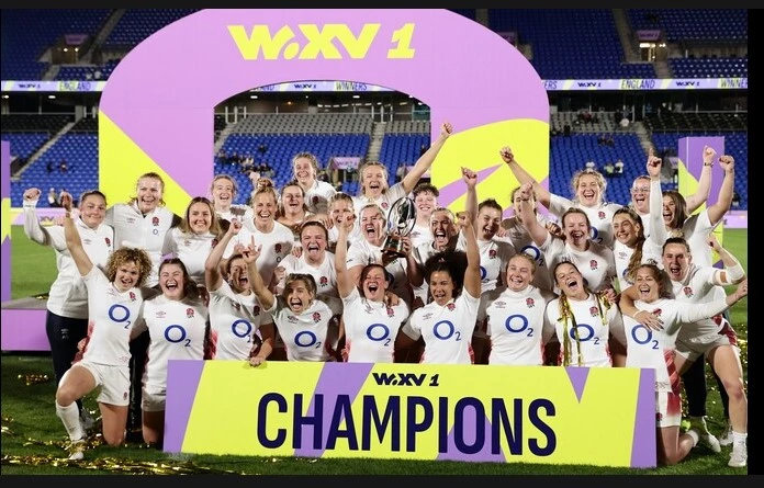 England out-muscle New Zealand to win women's rugby tournament