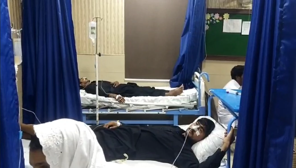 More than 25 wedding guests became ill due to toxic cuisine in Hafizabad