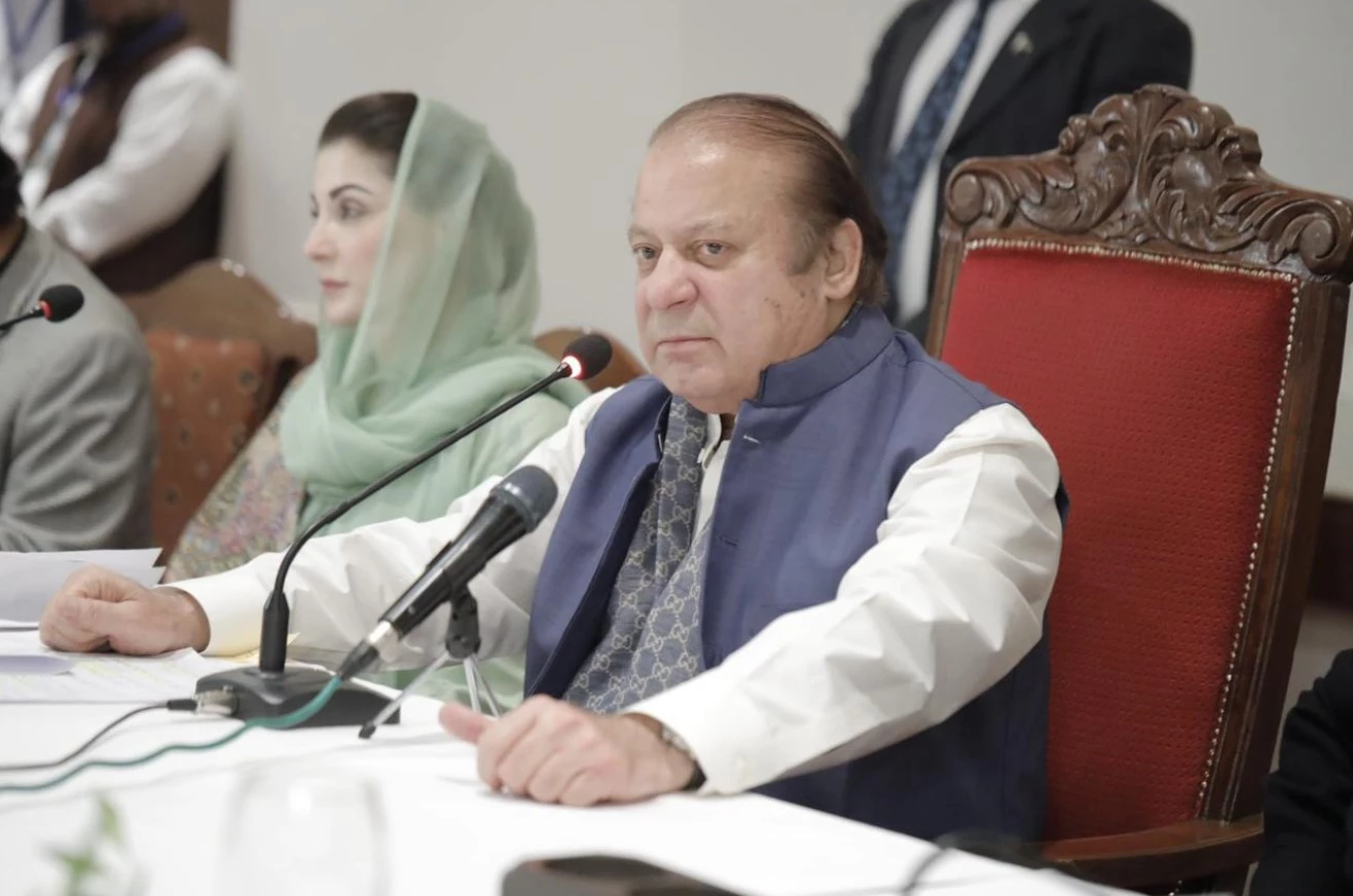 Nawaz Sharif lists his achievements as prime minister