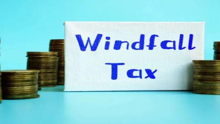Windfall tax on the card