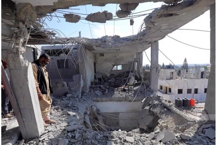 50 Palestinians killed in Israeli attack on mosque in central Gaza