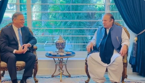Nawaz Sharif, US ambassador discuss Pakistan's political situation, Gaza war
