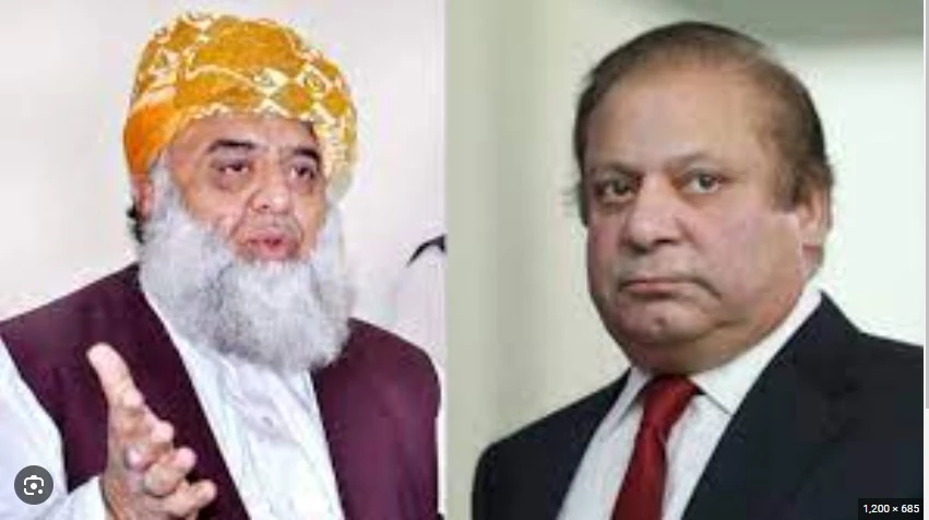 Nawaz Sharif to meet Maulana Fazl in Islamabad today