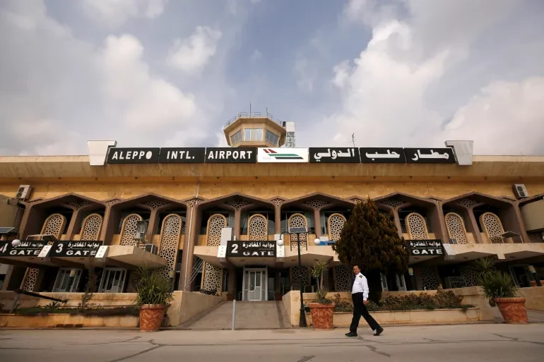 Syria's two main airports still shut month after Israeli strikes: monitor