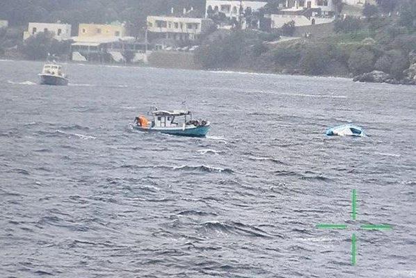 One dead after ship sinks off Greek island