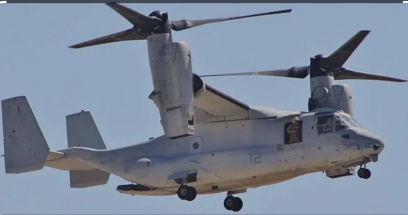 US military aircraft with eight crew crashes off Japan
