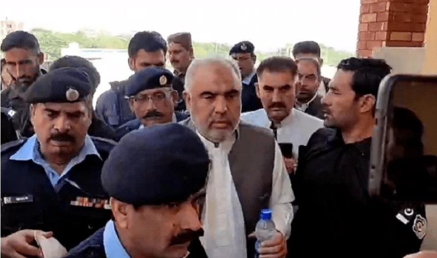 Court rejects police’s plea seeking Asad Qaiser’s physical remand, sends him to jail