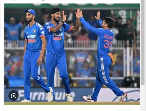 Nerveless Arshdeep sees India edge Australia to win T20 series 4-1