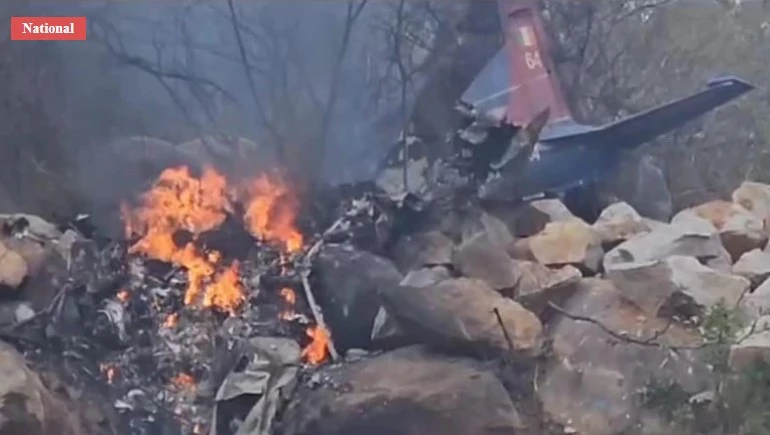 Two pilots killed as Indian air force plane crashes