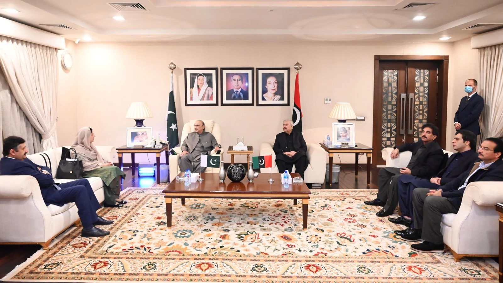 PPP Punjab leaders call upon Asif Zardari