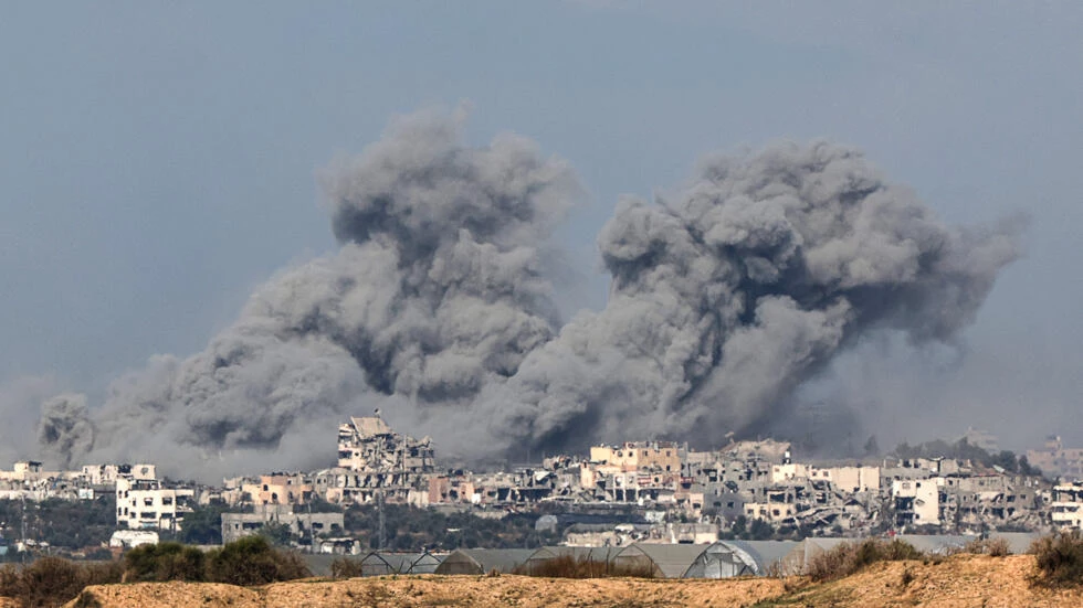 Battle between Hamas and Israeli forces continued in main southern Gaza city