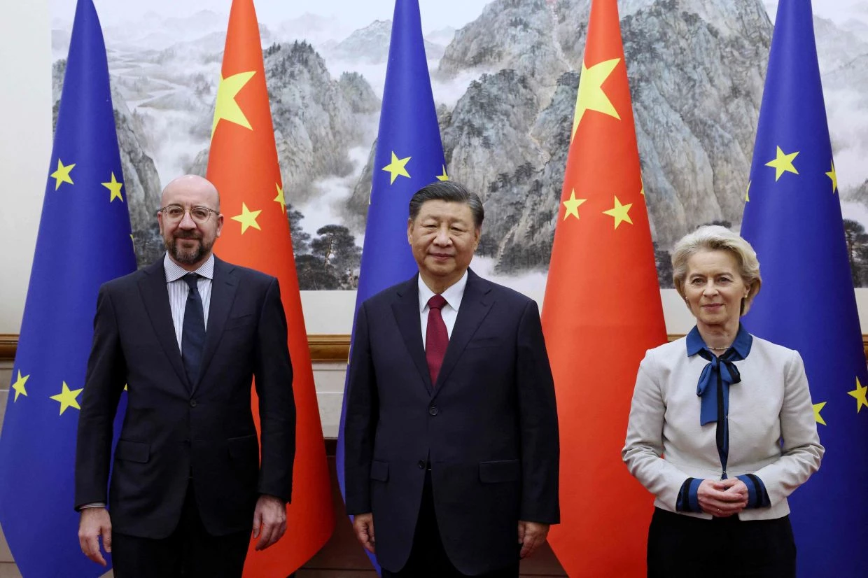 EU's Von der Leyen says agreed with China's Xi on need for balanced trade