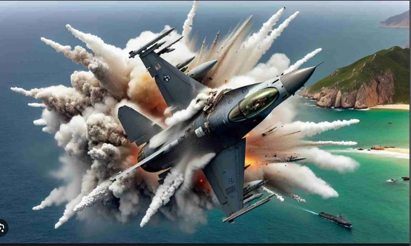 US F-16 fighter jet crashes in South Korea during training exercise