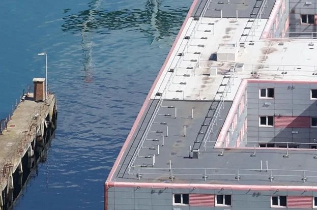 Asylum seeker dies on board UK accommodation barge: police