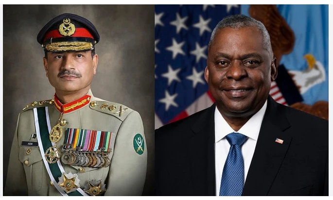 COAS, US defence secy take up regional security and defence ties at Pentagon meet