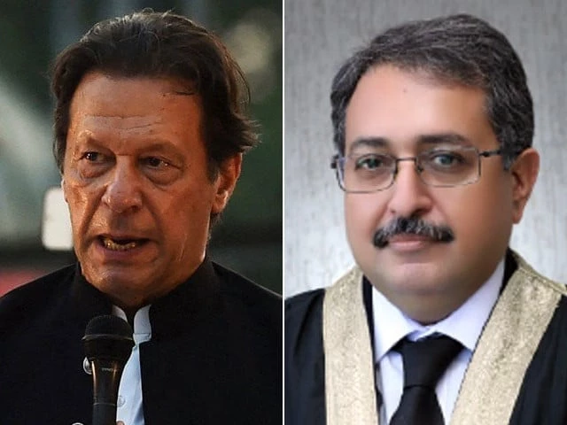Imran Khan appeals IHC to separate CJ Justice Amir Farooq from his cases