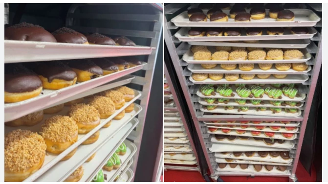Australian woman charged after truck carrying 10,000 doughnuts stolen