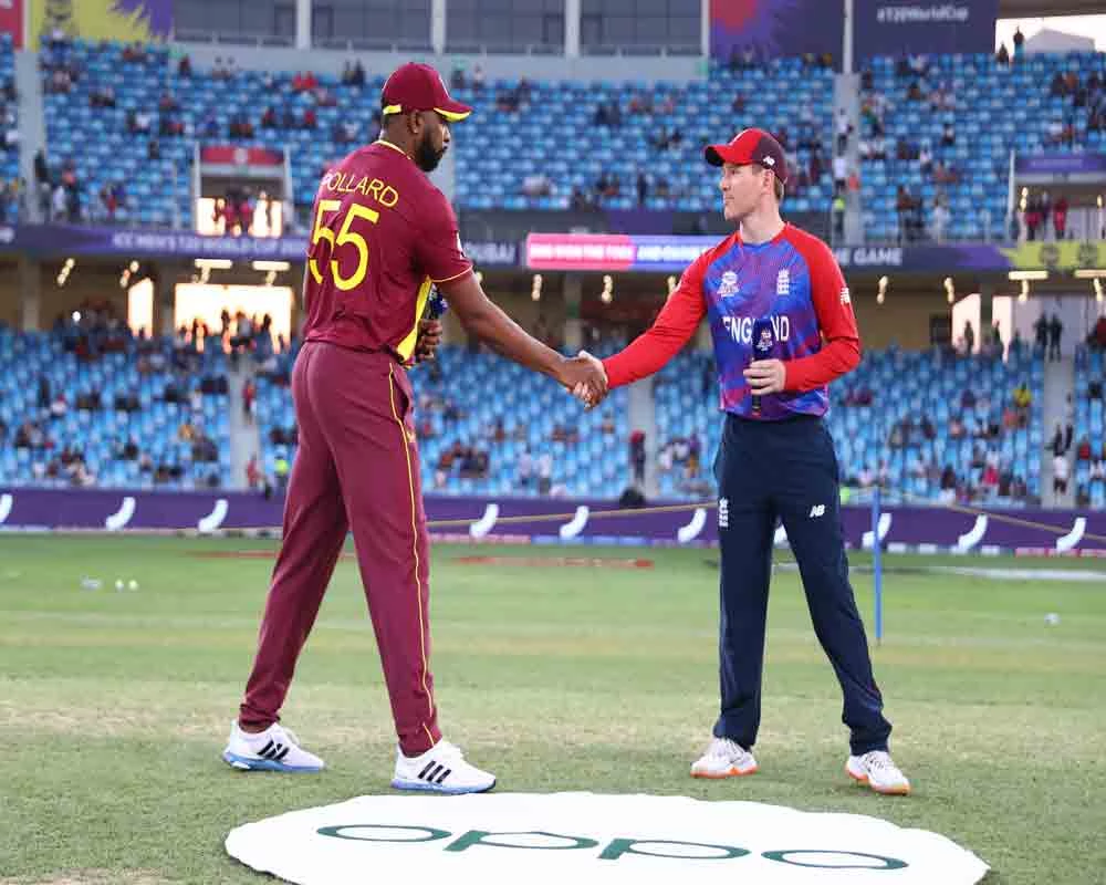 England win toss, opt to bowl in second West Indies T20