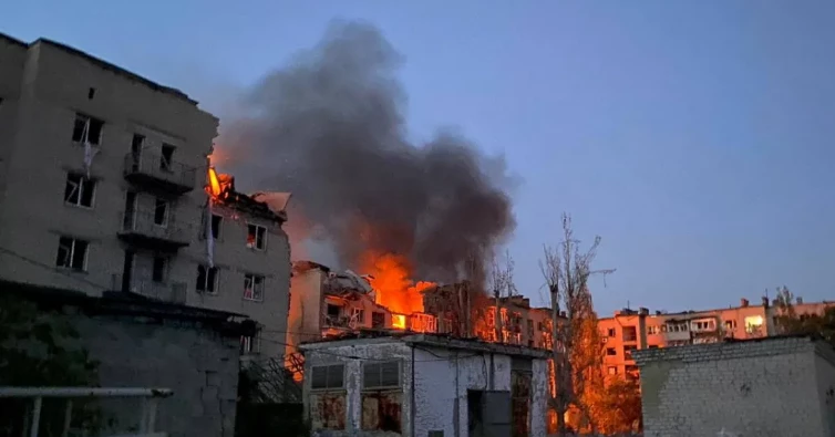 Moscow's forces say Ukrainian missile kills 2 in Russian-held village