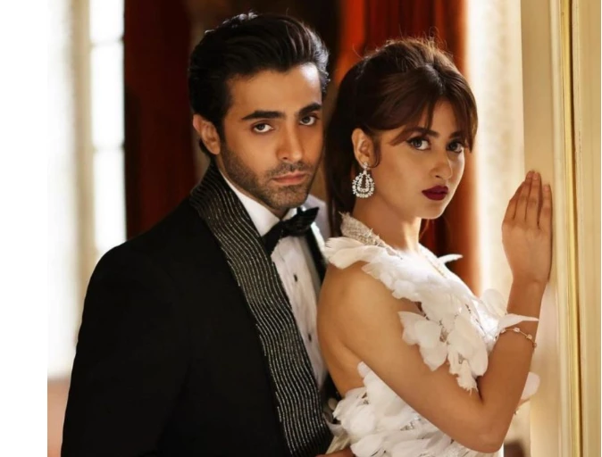 Sajal Aly and Sheheryar Munawar pray for the right script