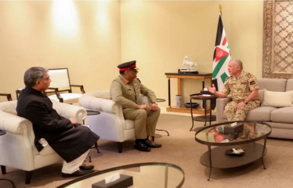 CJCSC Gen Sahir Mirza awarded Order of the Star of Jordan