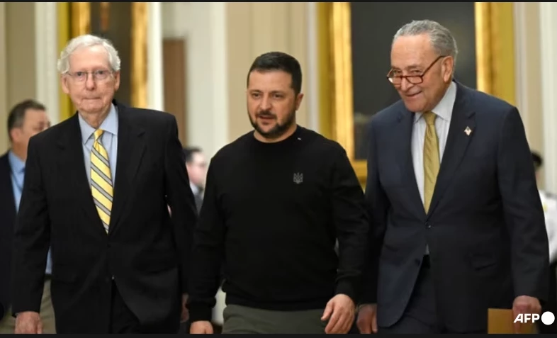 US Senate leaders say no Ukraine aid before year's end