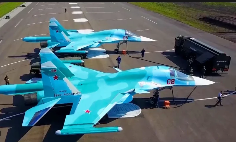 Ukraine shoots down three Russian Su-34 fighter jets