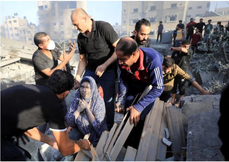 Biden presses Netanyahu on protecting civilians in Gaza: W. House
