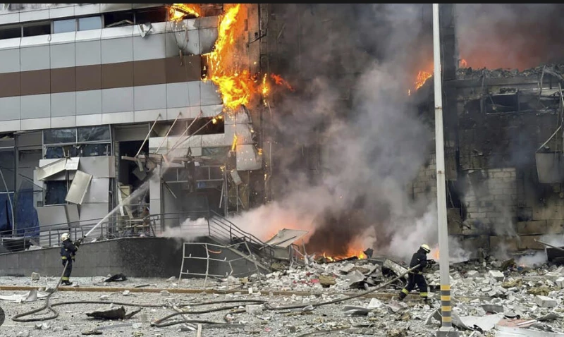 Dead and injured as Russia pummels Ukrainian cities with missiles