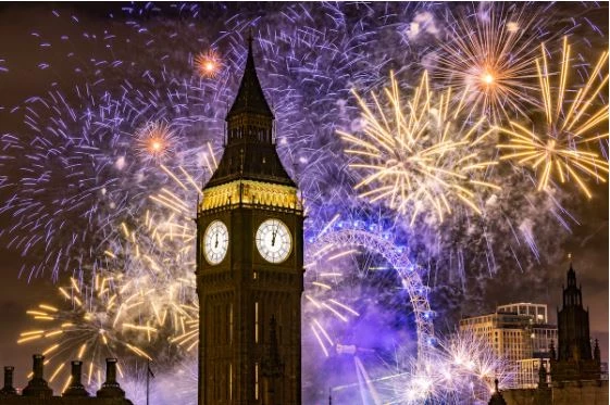Britain's Big Ben marks 100 years of New Year 'bongs'