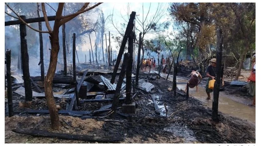 Air strike on Myanmar village kills 15: media