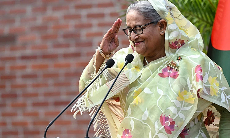 Bangladesh's Hasina celebrates 'absolute victory' after polls without opposition