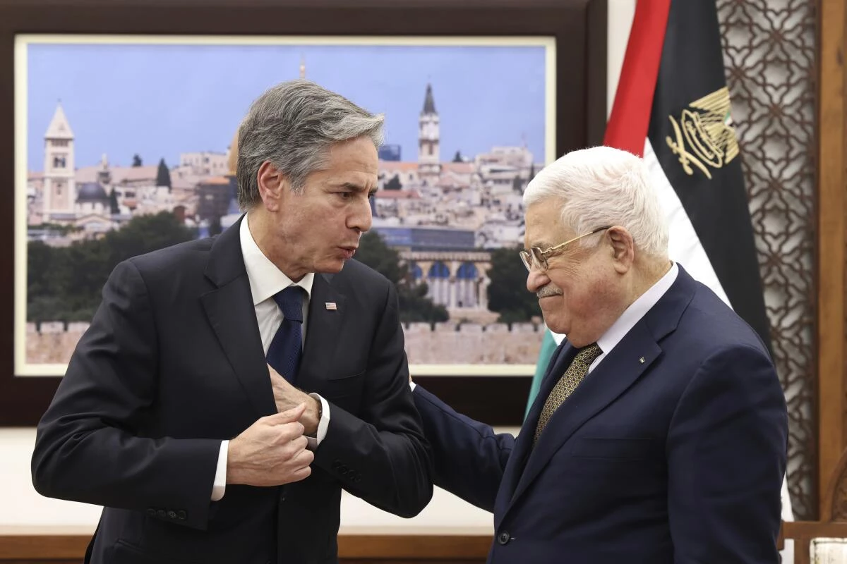Blinken says Abbas 'committed' to Palestinian reform