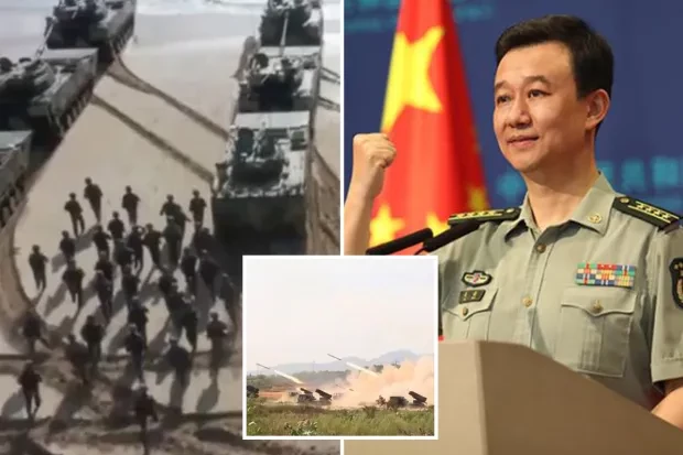 China's military says will 'crush' any Taiwan 'independence' efforts